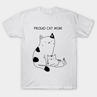 Proud Cat Mom T-Shirt